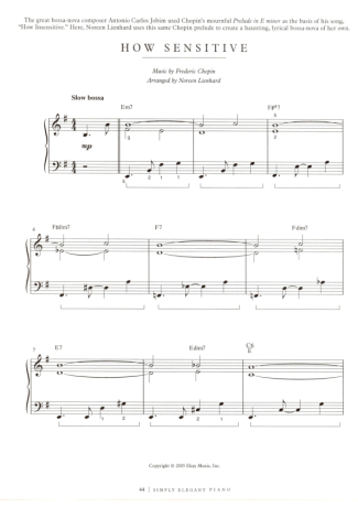 Jazz Standard  score for Piano