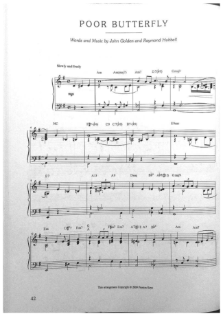 Jazz Standard  score for Piano