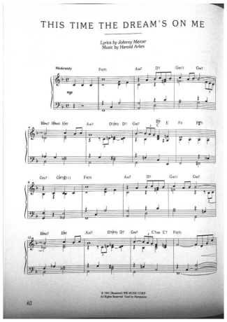 Jazz Standard  score for Piano