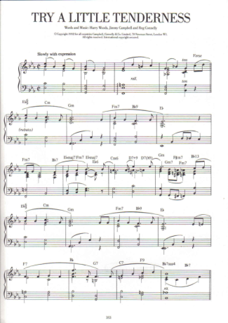 Jazz Standard  score for Piano