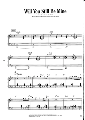 Jazz Standard  score for Piano