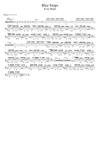 Score for Drums