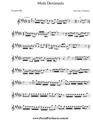 João Neto e Frederico  score for Trumpet