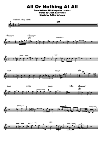 John Coltrane  score for Keyboard