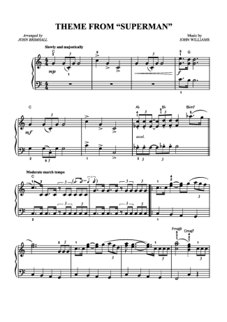 John Williams  score for Piano