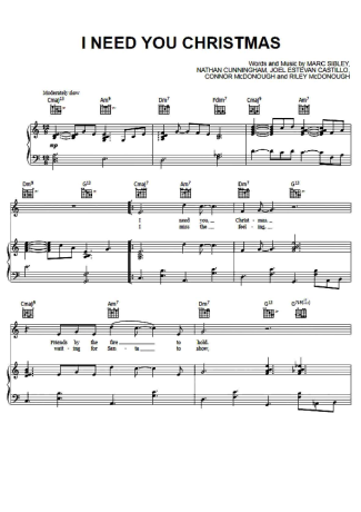 Jonas Brothers  score for Piano