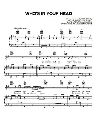 Jonas Brothers  score for Piano