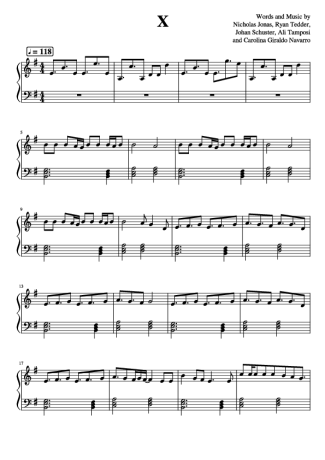 Jonas Brothers  score for Piano