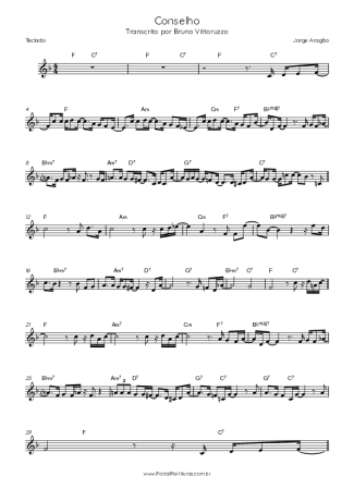 Jorge Aragão Conselho score for Keyboard