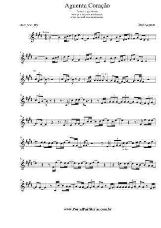 José Augusto  score for Trumpet