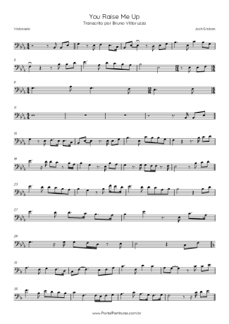 Josh Groban  score for Cello