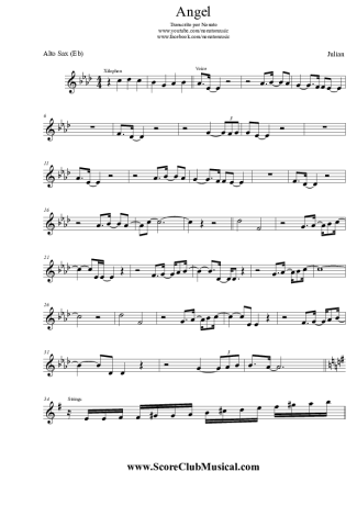 Julian  score for Alto Saxophone