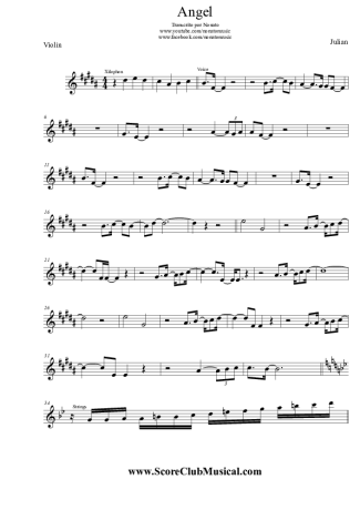 Julian Angel score for Violin