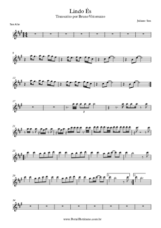 Ton Carfi - Minha Vez - Sheet Music For Tenor Saxophone Soprano (Bb)