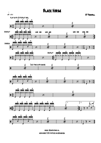 KT Tunstall  score for Drums