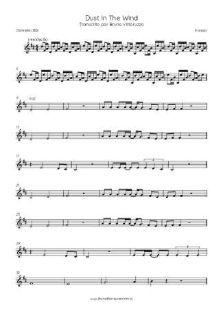 Kansas  score for Clarinet (Bb)