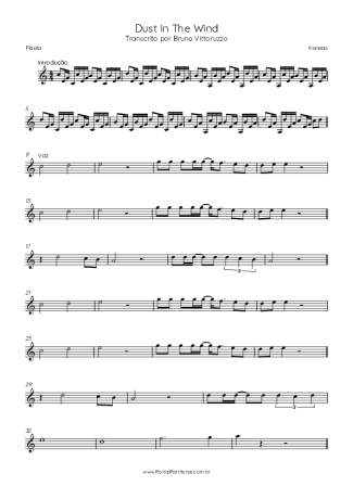 Kansas  score for Flute