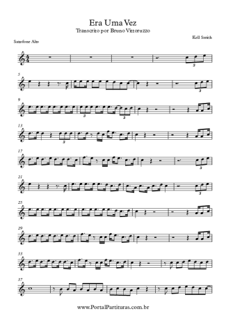 Kell Smith Era Uma Vez score for Alto Saxophone