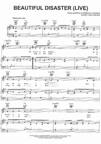 Kelly Clarkson  score for Piano