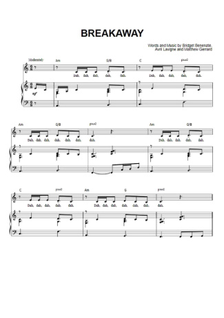 Kelly Clarkson  score for Piano