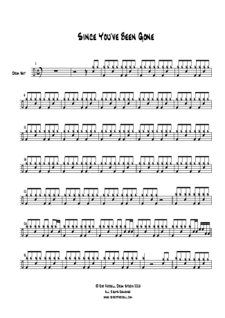 Kelly Clarkson  score for Drums