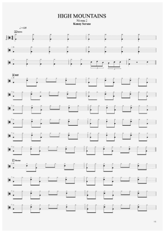 Kenny Serane High Mountains score for Drums