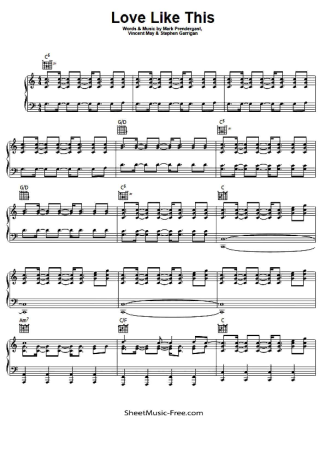 Kodaline  score for Piano