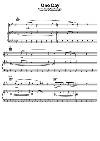 Kodaline  score for Piano