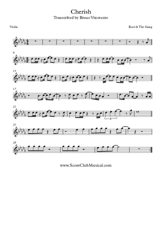 Kool & the Gang  score for Violin