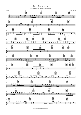 Score for Acoustic Guitar
