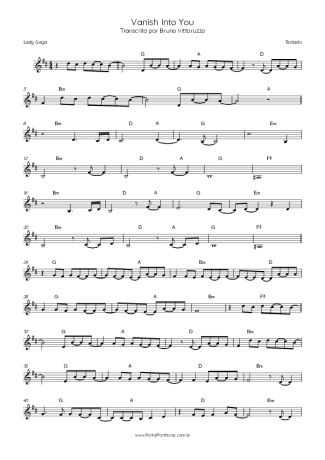 Score for Keyboard
