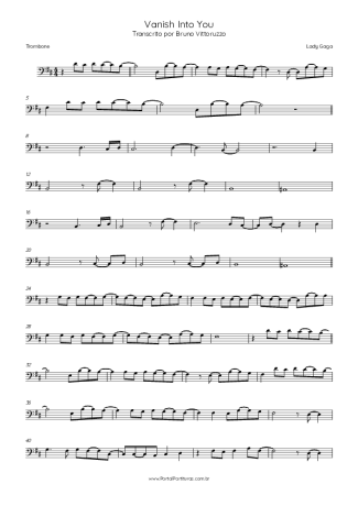 Score for Trombone
