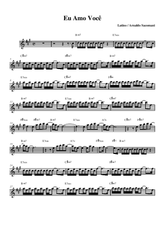 Latino  score for Alto Saxophone