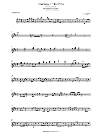Led Zeppelin  score for Trumpet