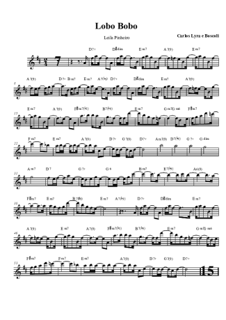 Leila Pinheiro  score for Clarinet (Bb)