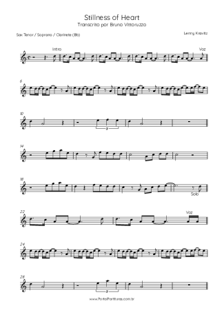 Score for Clarinet (Bb)