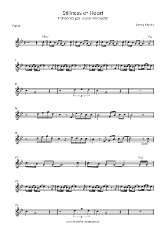 Lenny Kravitz  score for Flute
