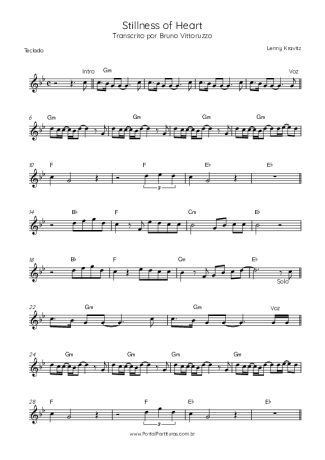 Lenny Kravitz  score for Keyboard