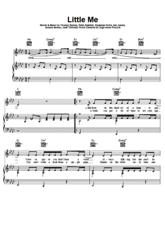 Little Mix  score for Piano