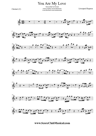 Liverpool Express  score for Clarinet (C)