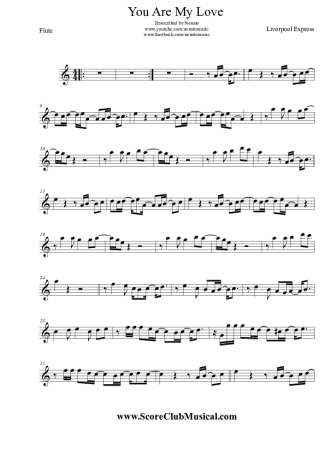 Liverpool Express  score for Flute
