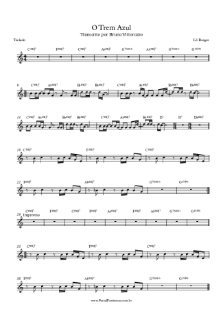 Lô Borges  score for Keyboard