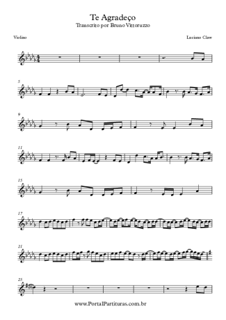 Luciano Claw  score for Violin