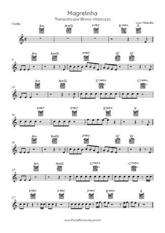 Score for Acoustic Guitar