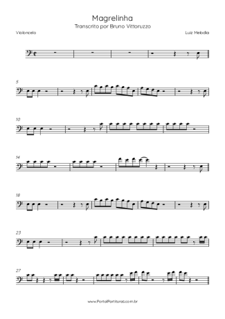 Score for Cello