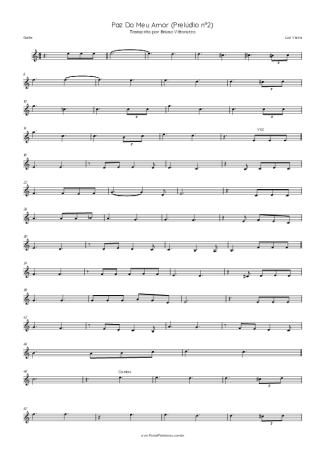 Score for Harmonica