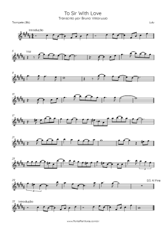 Score for Trumpet