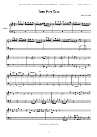 Maestro Lucílio Souza Tema Para Xará score for Accordion