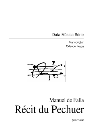 Manuel de Falla  score for Acoustic Guitar