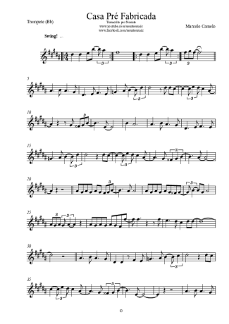 Marcelo Camelo  score for Trumpet